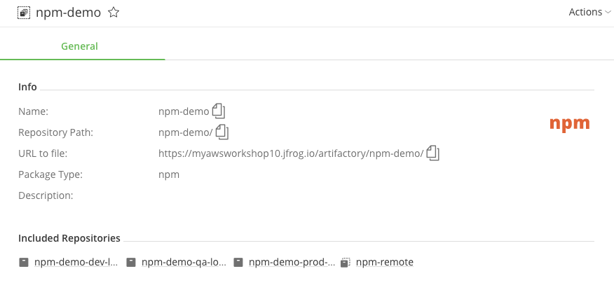 NPM Demo