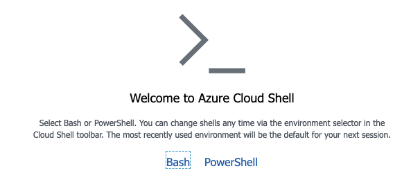 Azure Cloud Shell Bash