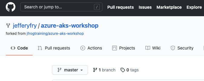GitHub Repo Forked