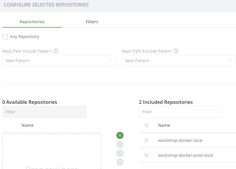 Scanned Repositories